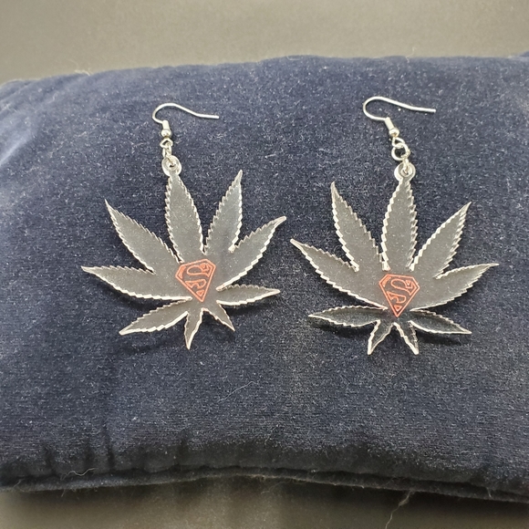 Acrylic Dangle Novelty Earrings - Picture 8 of 15